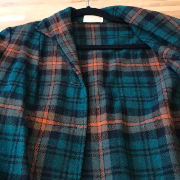 Vintage Pendleton wool plaid blazer - Picture 7 of 8
